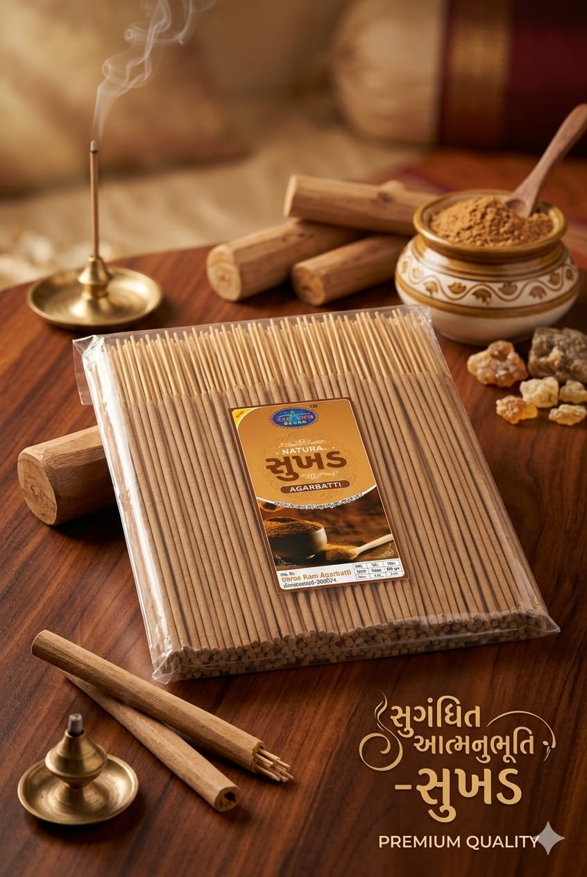જીયા સુખડ અગરબત્તી 500 ગ્રામ 
