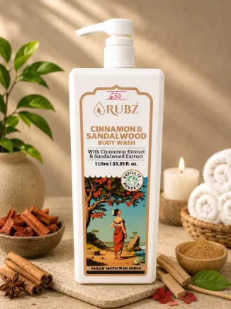 CINNAMON & SANDALWOOD - BODY WASH