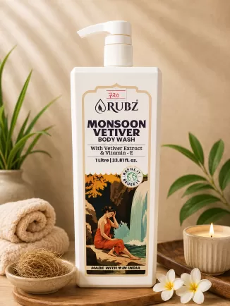 MONSOON VETIVER  -BODY WASH