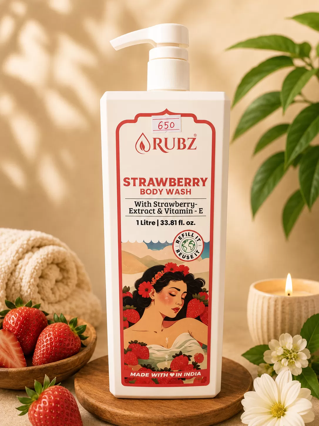 STRAWBERRY - BODY WASH