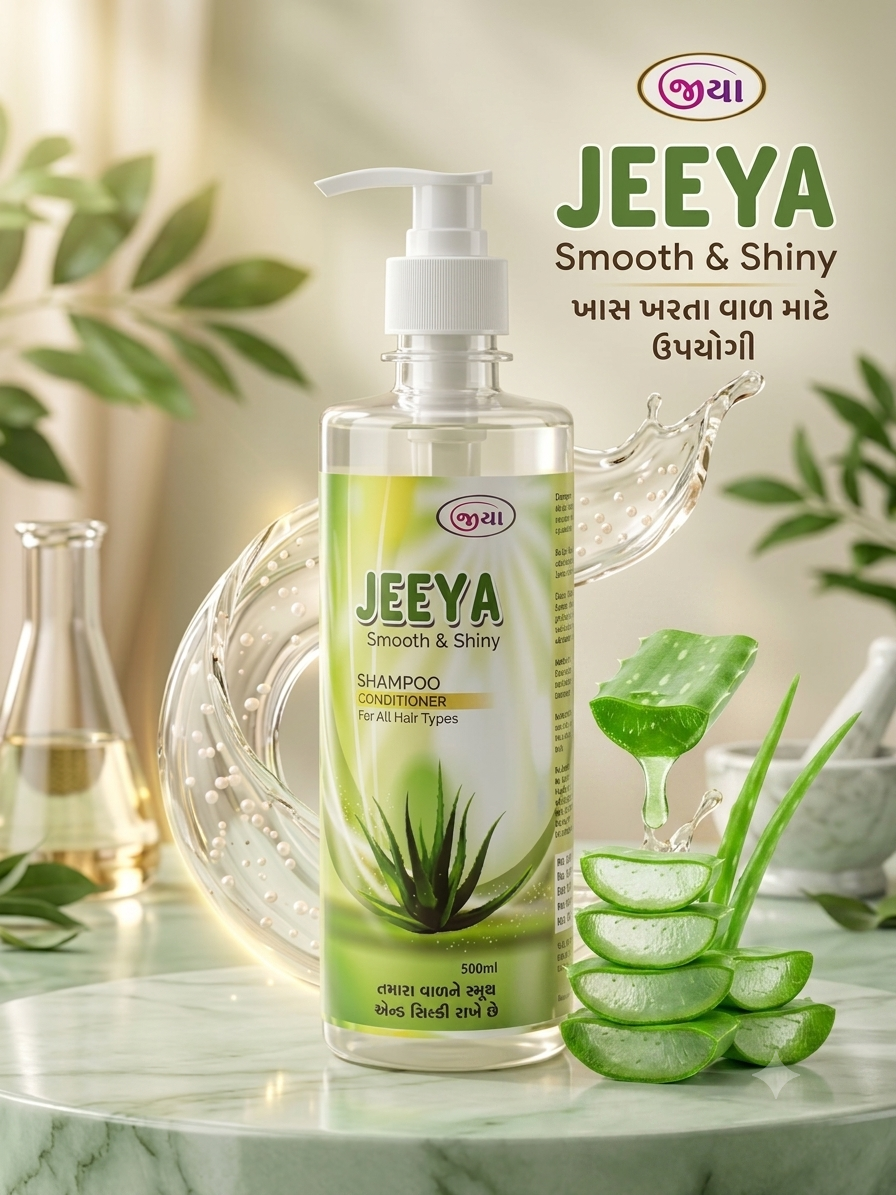 જીયા નેચરલ એલોવેરા શેમ્પૂ 