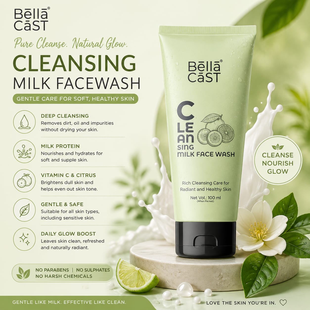 Cleansing Milk Facewash
