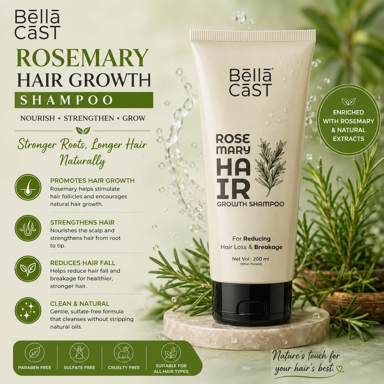 Rosemary Hair Growth Shampoo