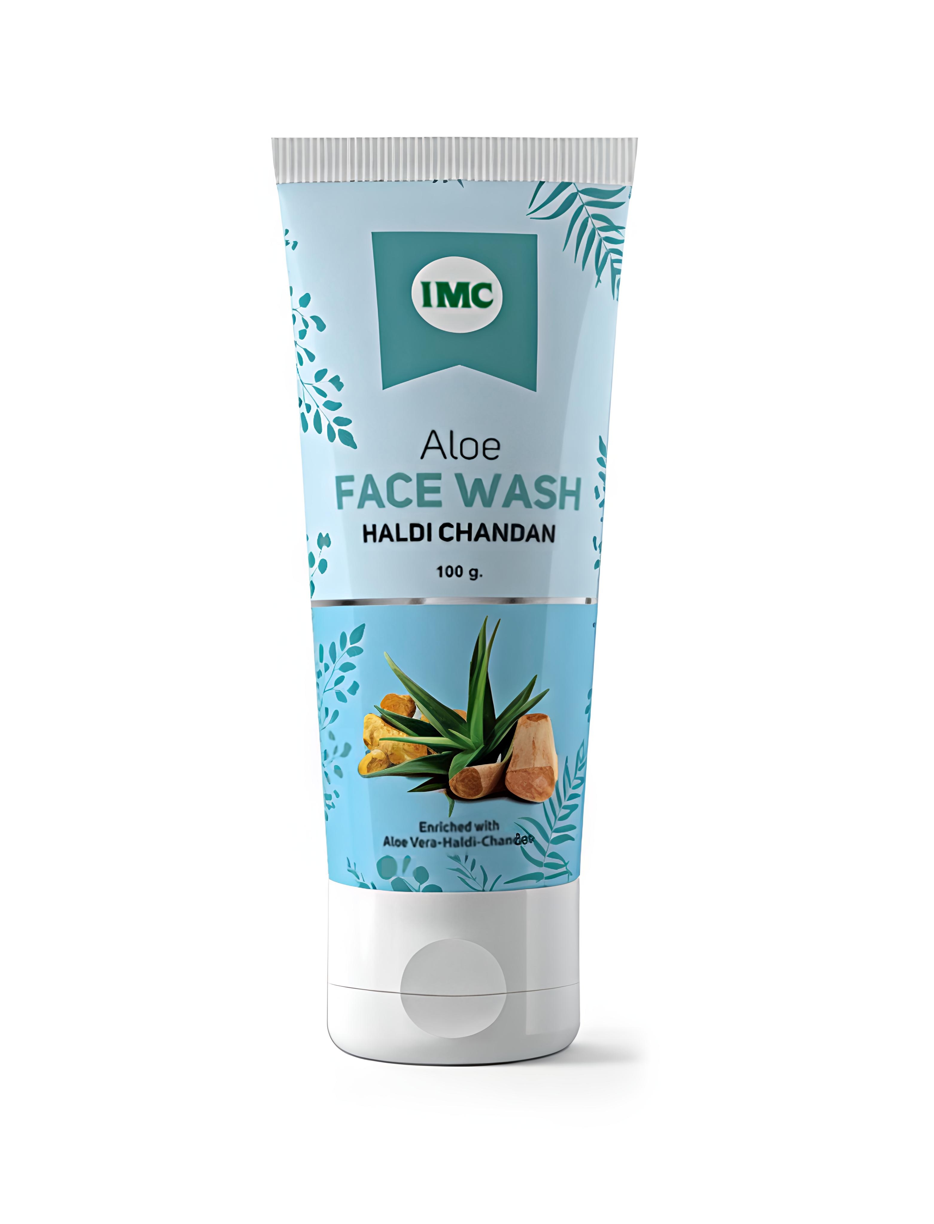 Aloe Face Wash Haldi Chandan (100gm)
