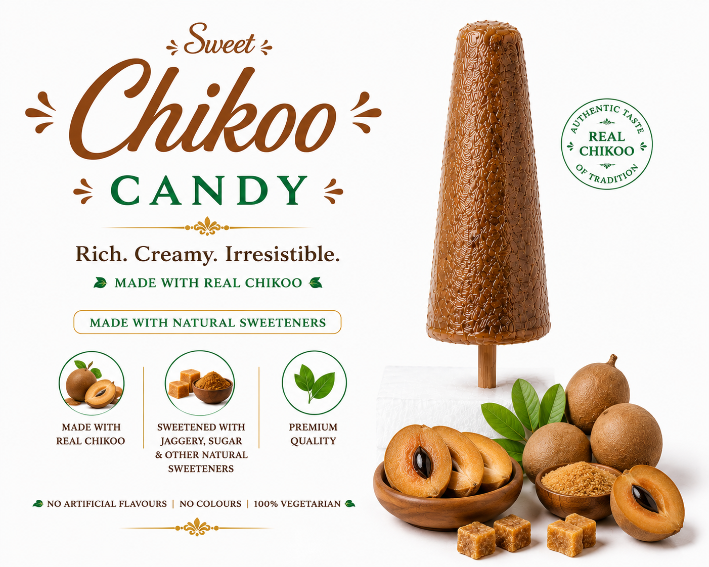 Chikoo Candy
